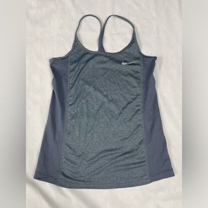 Nike Dri-Fir Gray Workout Tank Top Woman’s Size XS